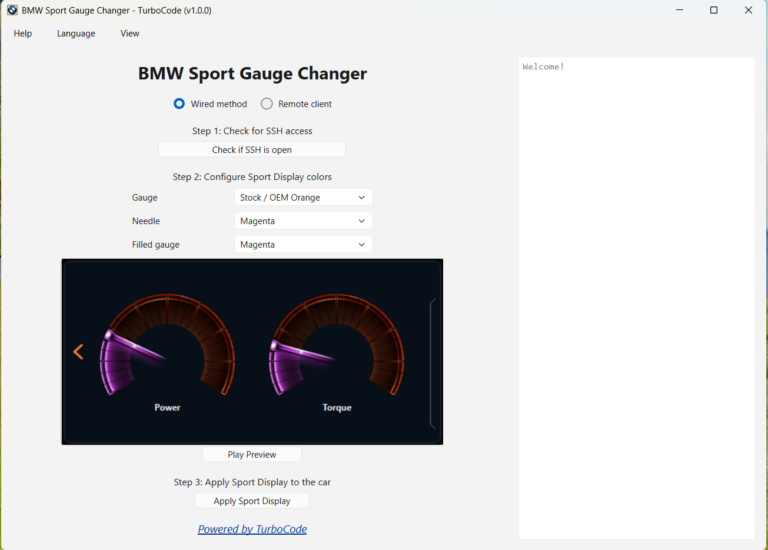 BMW NBT EVO Sport Gauge customizer for ID5 and ID6